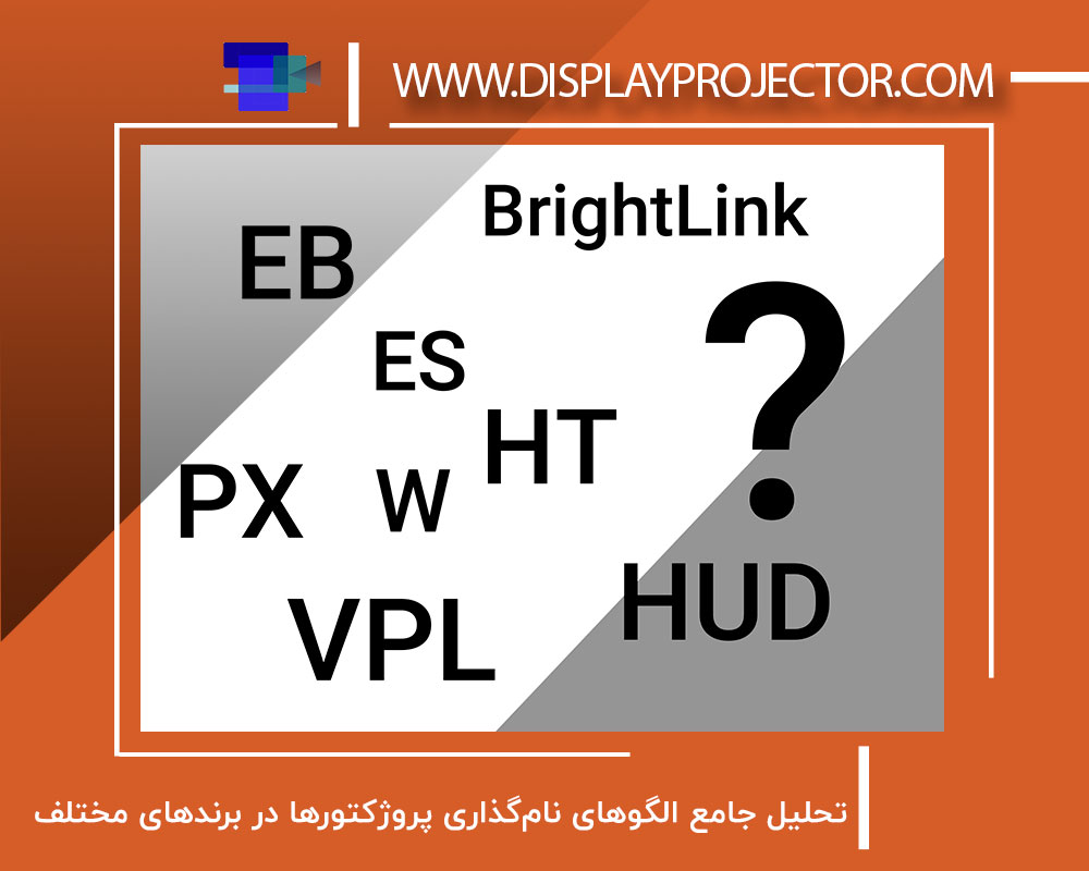 تحلیل جامع الگوهای نام‌گذاری پروژکتورها در برندهای مختلف